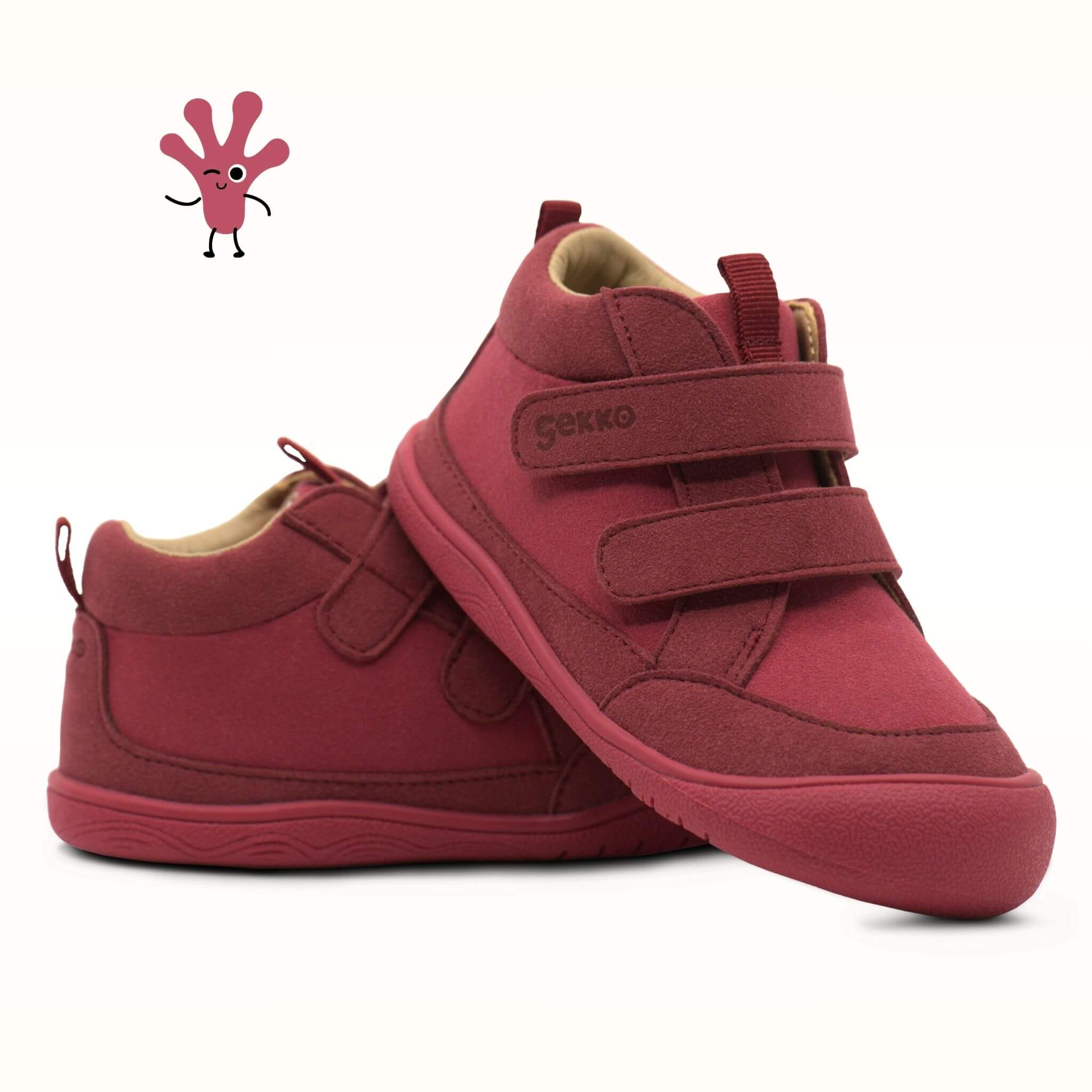 Gekko Cosy -  Jesensko zimski bosonogi čevlji za otroke