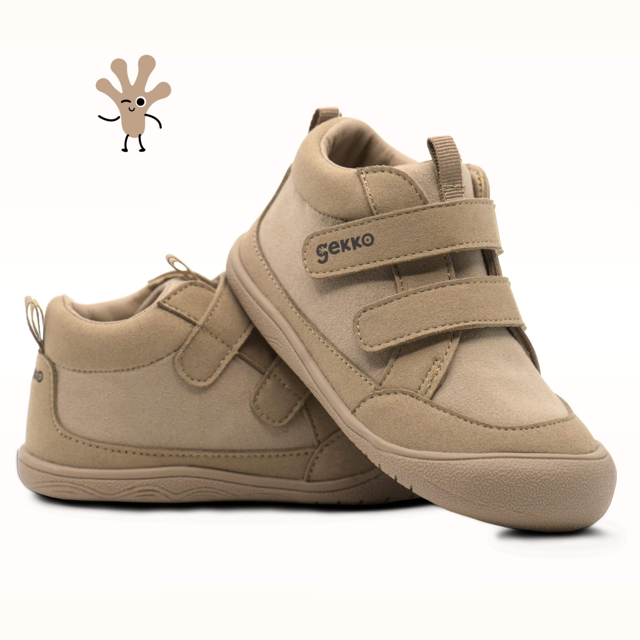 Gekko Cosy -  Jesensko zimski bosonogi čevlji za otroke